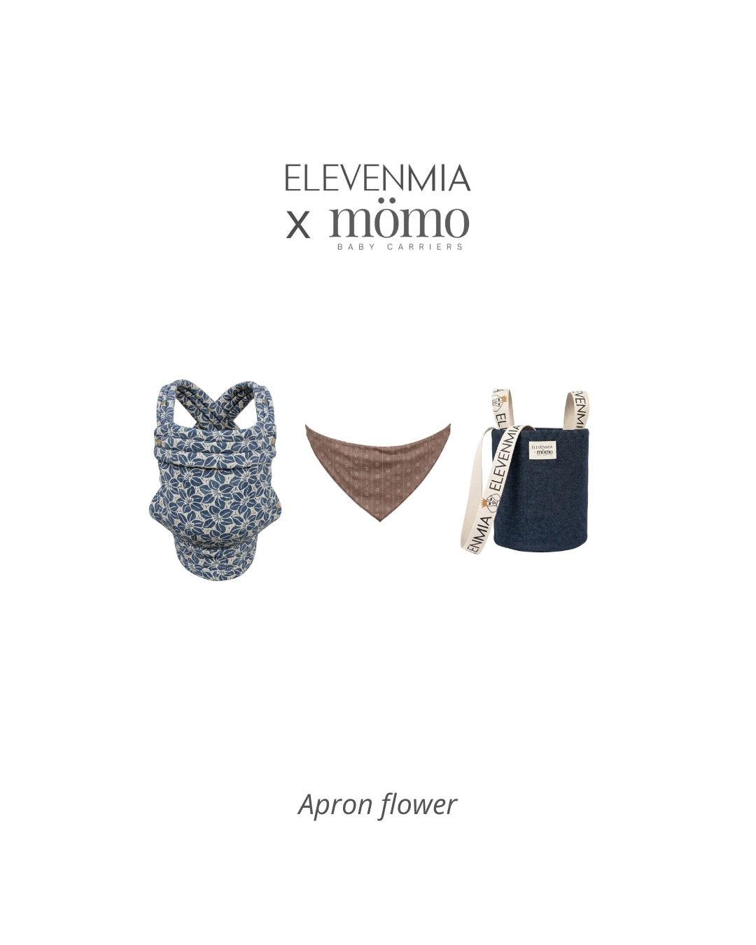 Bolso Mandana Mömo x Elevenmia Apron Jean