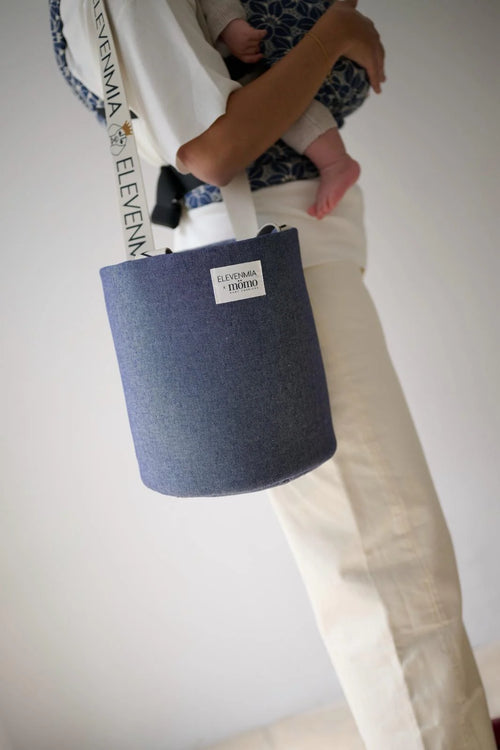 Bolso Mandana Mömo x Elevenmia Apron Jean