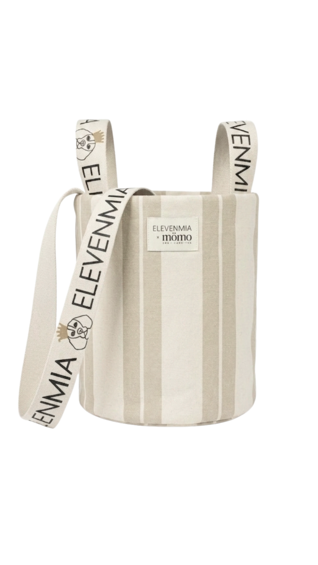 Bolso Mandana Mömo x Elevenmia Stripe XL Arena