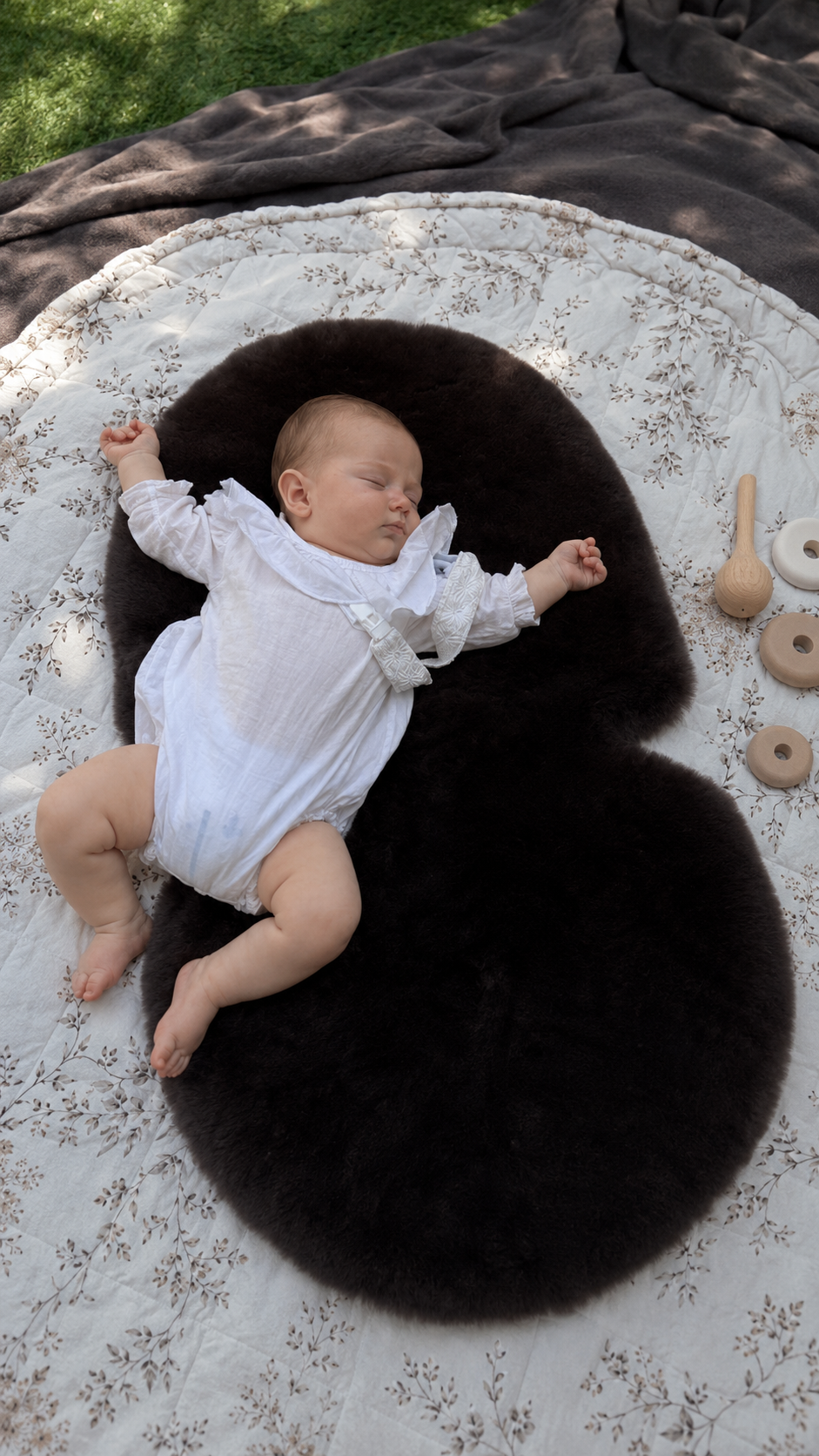 (PREORDER ENVÍO 11/09/26) mömo Premium Merino™ Stroller - Chocolate