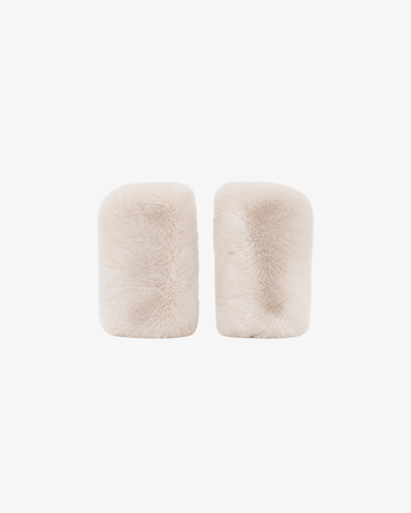 mömo Premium Merino Protector de tirantes - crema