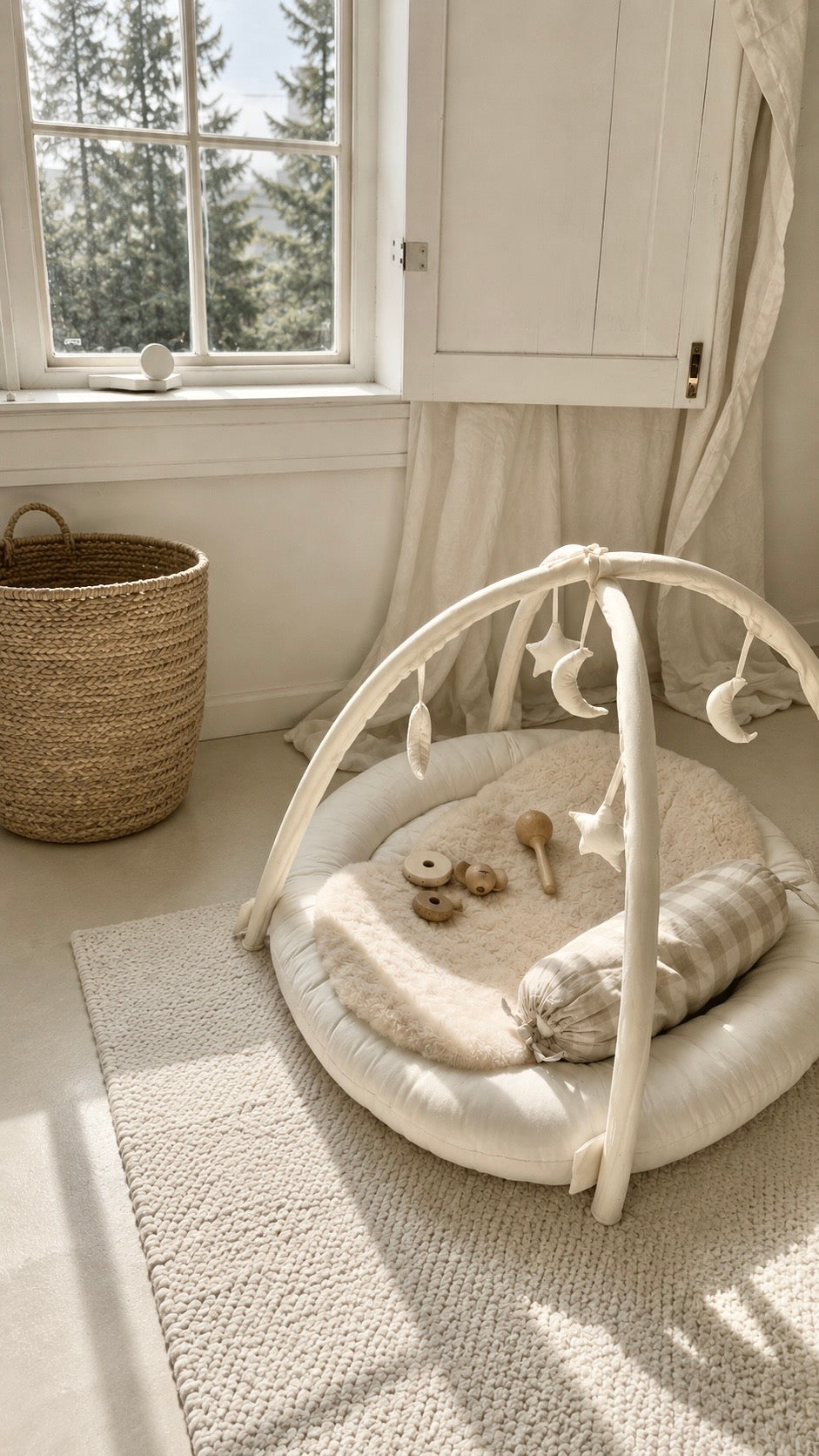 (PREORDER ENVÍO 20/09/26) mömo Premium Merino™ Stroller - Ivory