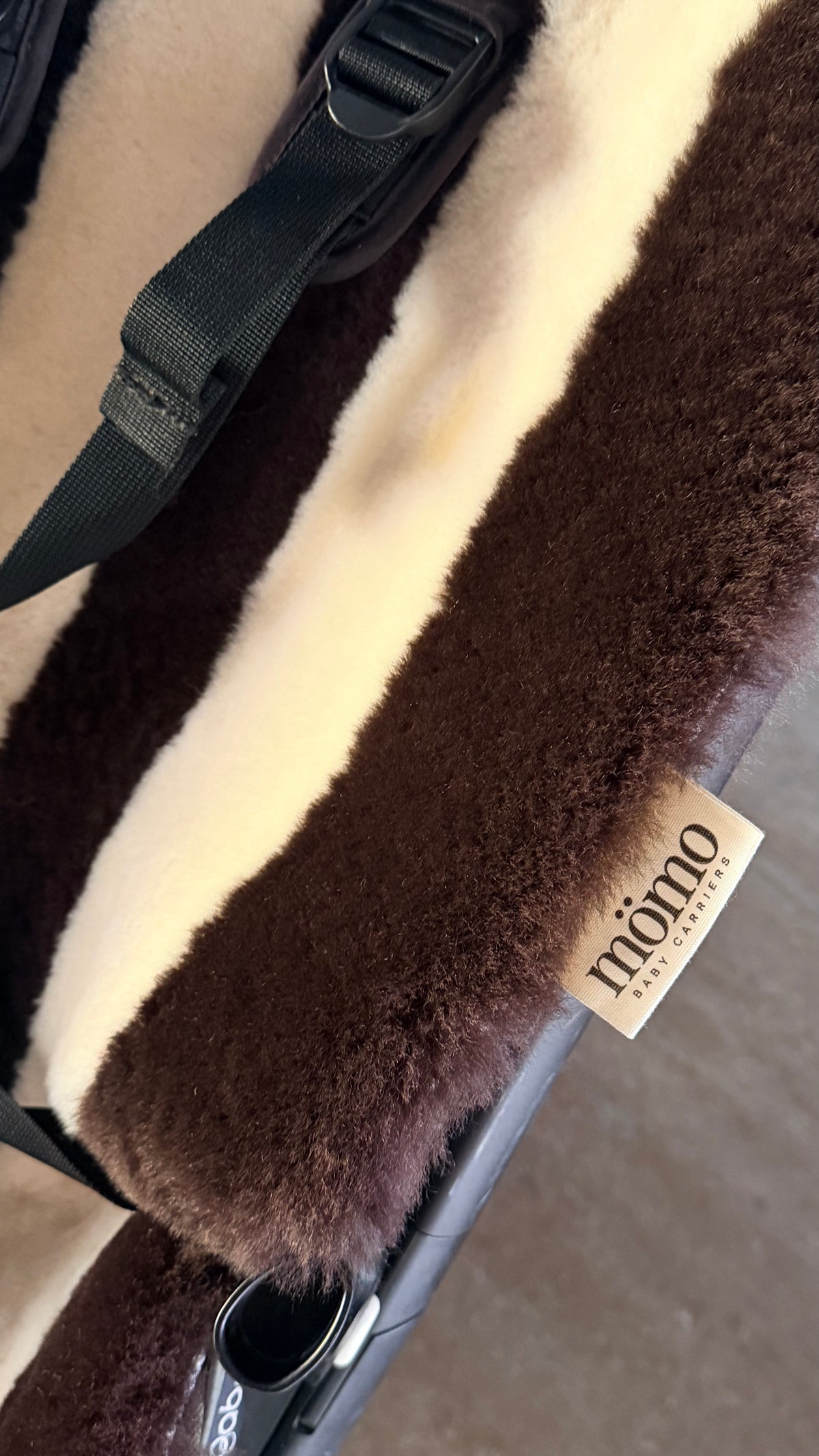 (PREORDER ENVÍO 20/09/26) mömo Premium Merino™ Stroller - Rayas chocolate & ivory