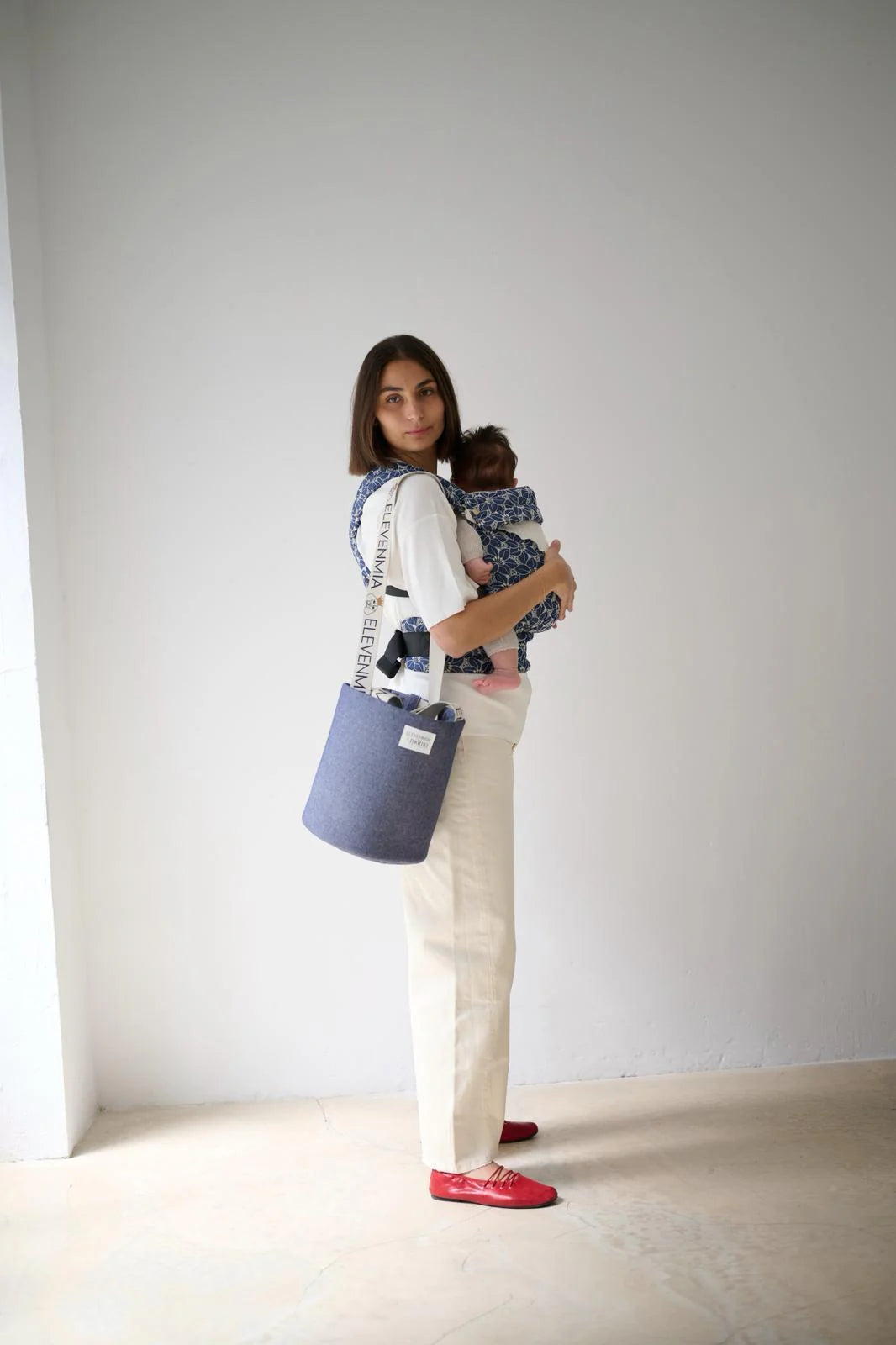 Bolso Mandana Mömo x Elevenmia Apron Jean