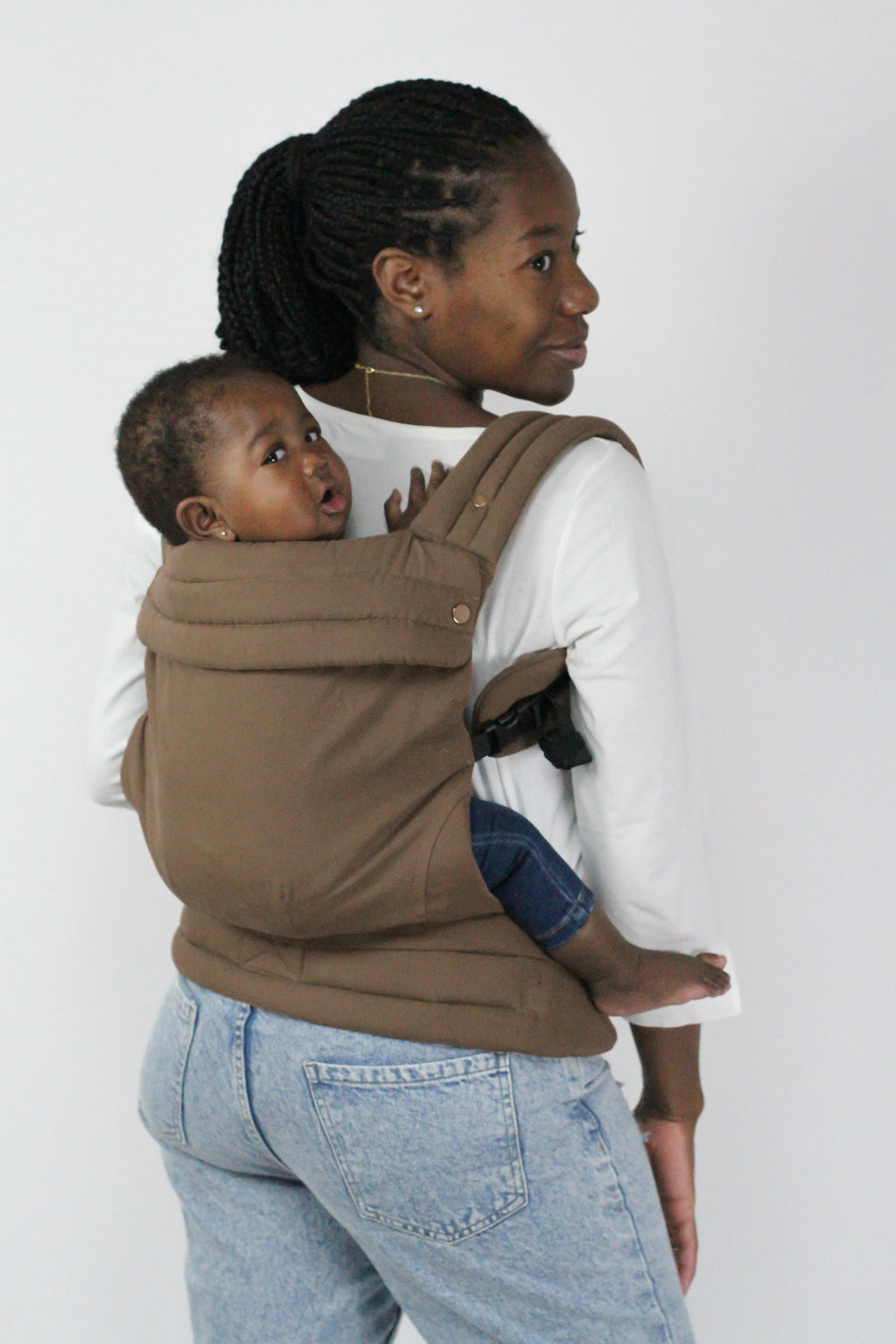 Portabebé ergonómico Momo Taupe