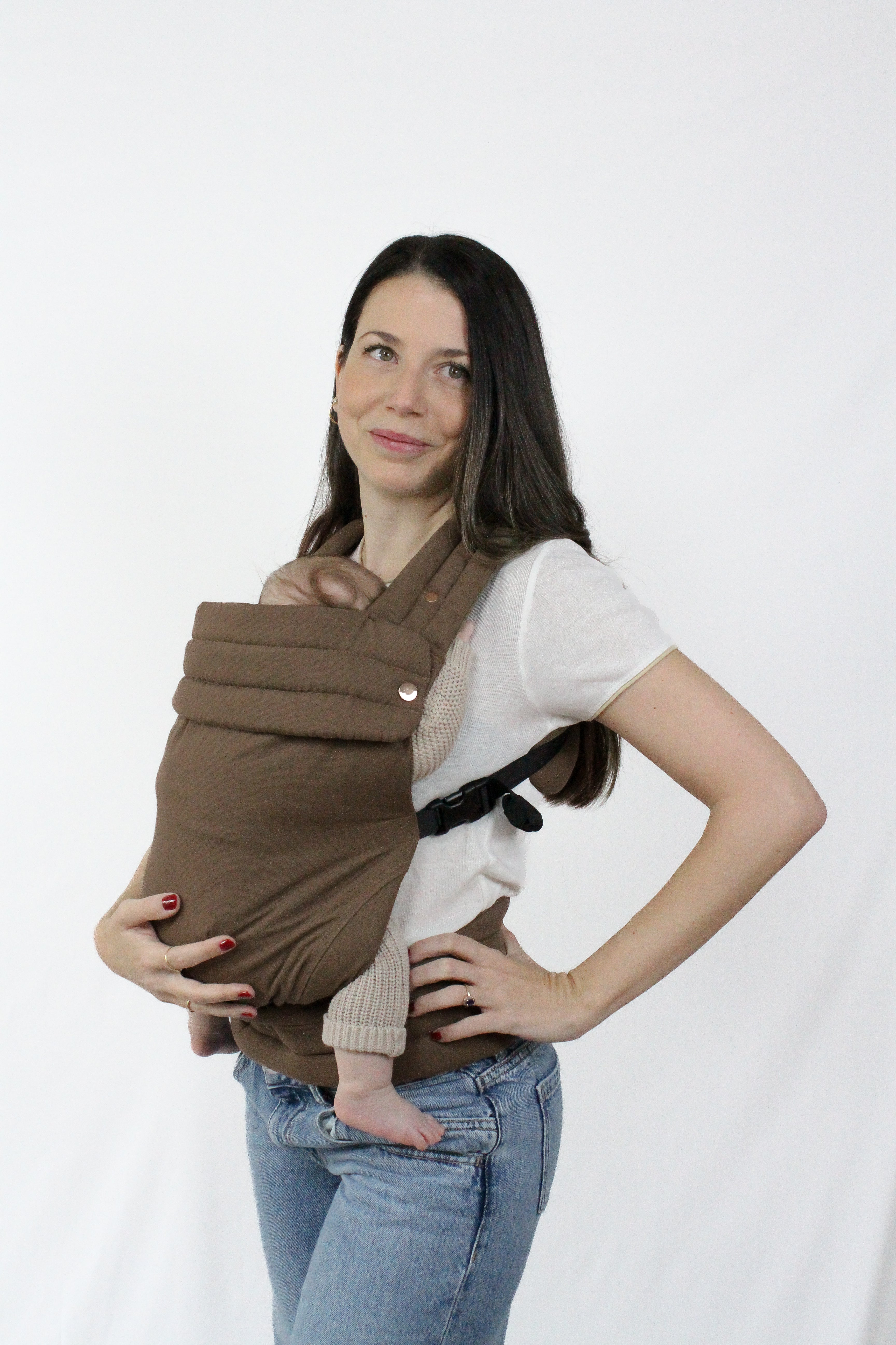 Portabebé ergonómico Momo Taupe