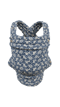 Portabebé “Apron Flower” Mömo X Elevenmia