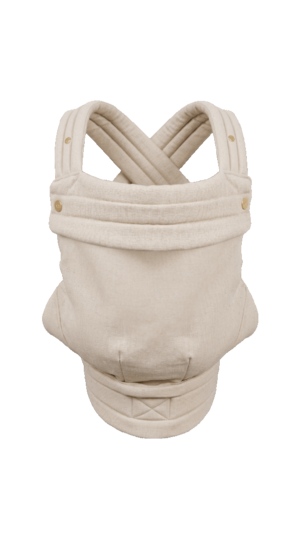 Portabebe Beige lino Mömo X Elevenmia
