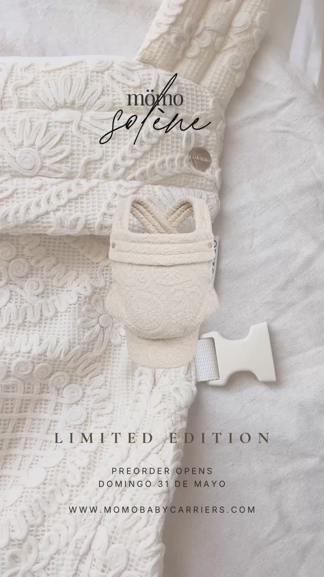 The summer baby carrier - mömo Solène EDICION LIMITADA